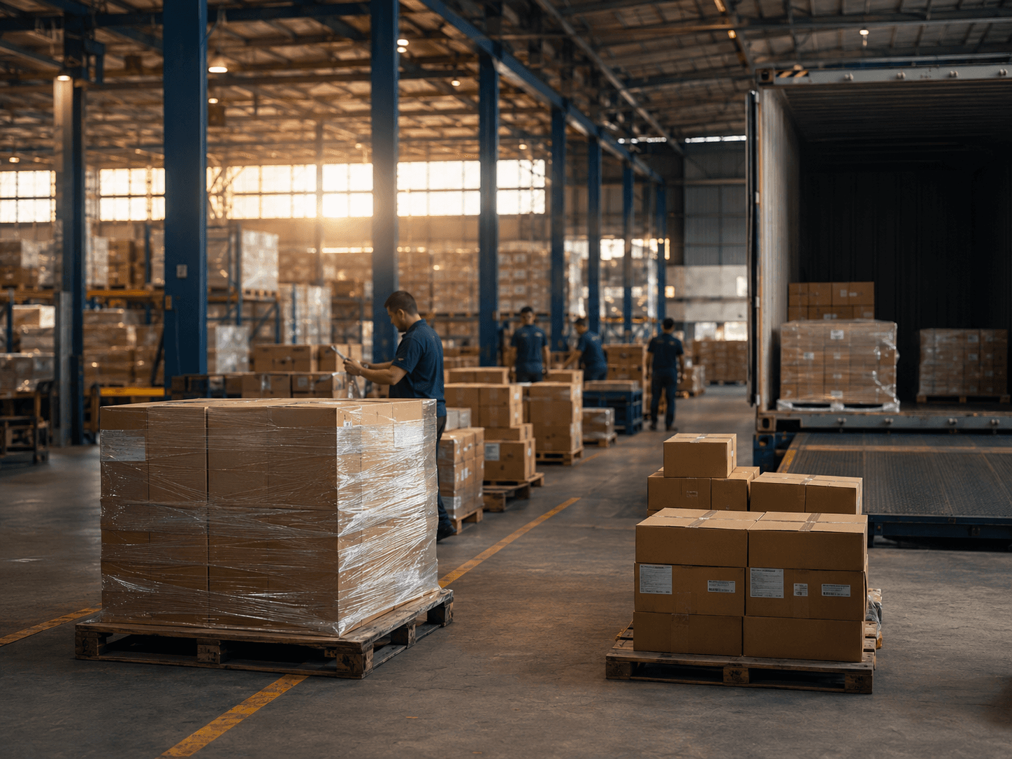 Cargo preparation and consolidation
